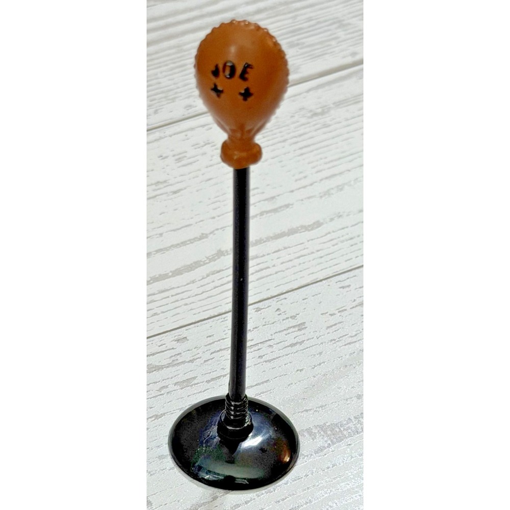 GI Joe VINTAGE Weapon/Accessory Part ORIGINAL BOG BOA punching‎ Bag and Stand
